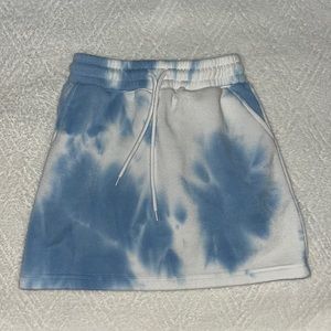 Size XS, blue and white, mini skirt, REFUGE ATHLETICS brand, unused.